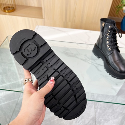 Replica Chanel Boots For Women #1258607 $105.00 USD for Wholesale