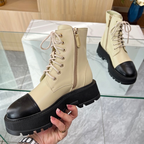 Replica Chanel Boots For Women #1258614 $105.00 USD for Wholesale