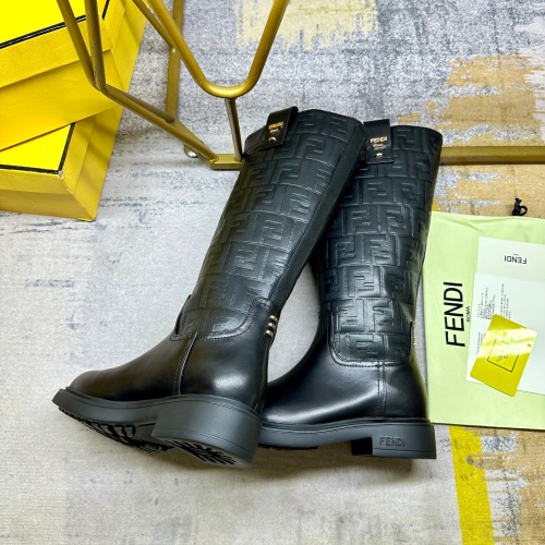 Replica Fendi Fashion Boots For Women #1258643 $132.00 USD for Wholesale