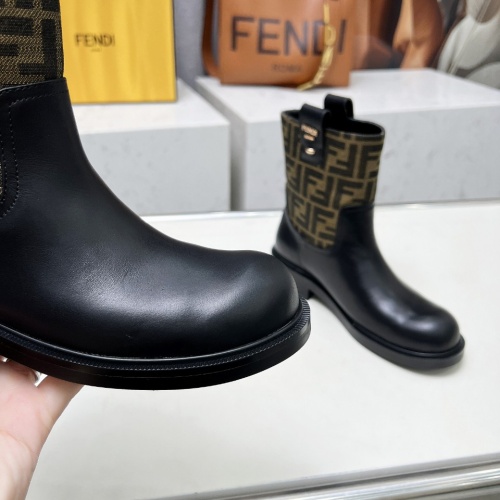 Replica Fendi Fashion Boots For Women #1258644 $102.00 USD for Wholesale