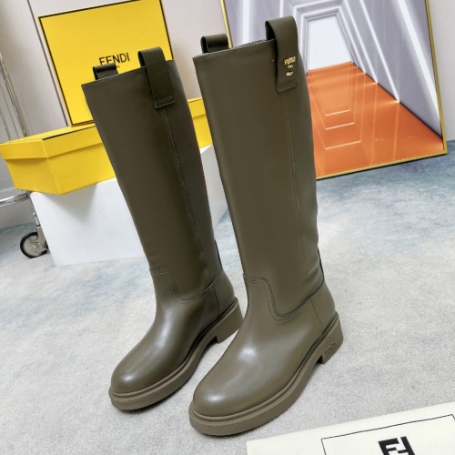 Replica Fendi Fashion Boots For Women #1258651 $162.00 USD for Wholesale