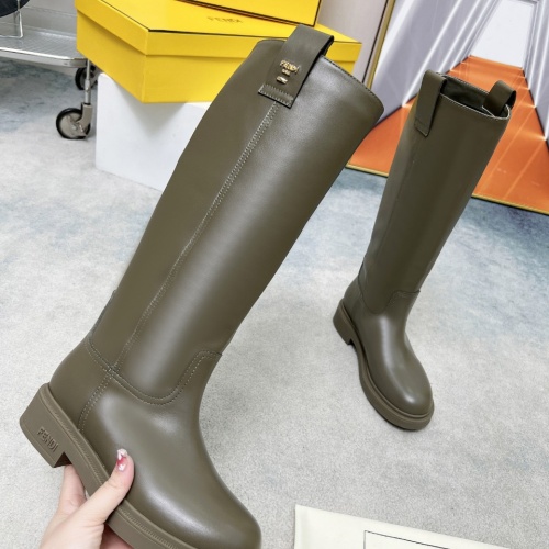 Replica Fendi Fashion Boots For Women #1258651 $162.00 USD for Wholesale