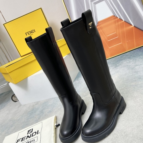 Replica Fendi Fashion Boots For Women #1258652 $162.00 USD for Wholesale