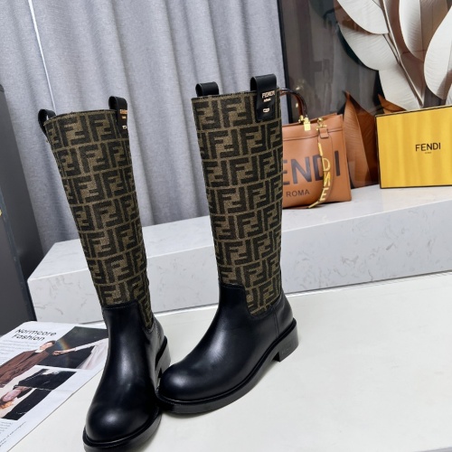 Wholesale Fendi Fashion Boots For Women #1258653 $130.00 USD, Wholesale Quality Replica Fendi Fashion Boots