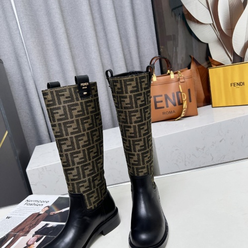 Replica Fendi Fashion Boots For Women #1258653 $130.00 USD for Wholesale