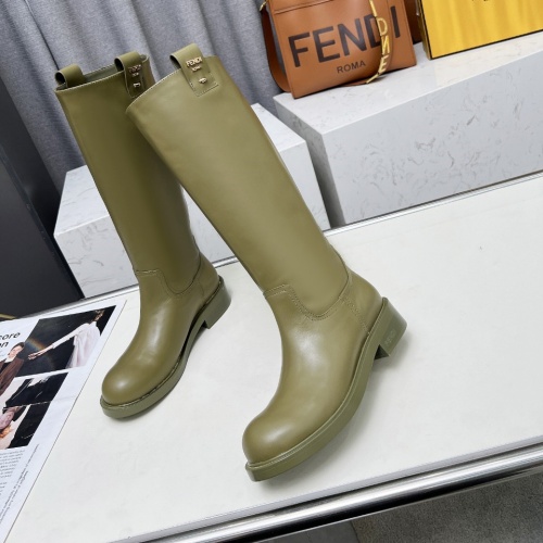 Wholesale Fendi Fashion Boots For Women #1258656 $150.00 USD, Wholesale Quality Replica Fendi Fashion Boots