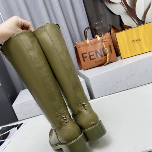 Replica Fendi Fashion Boots For Women #1258656 $150.00 USD for Wholesale