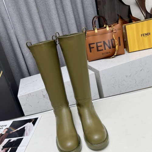 Replica Fendi Fashion Boots For Women #1258656 $150.00 USD for Wholesale