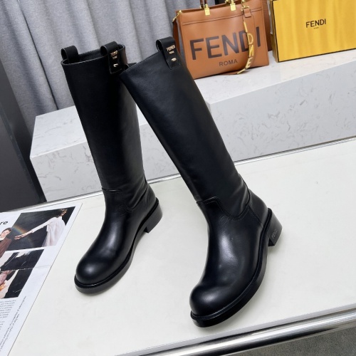 Wholesale Fendi Fashion Boots For Women #1258657 $150.00 USD, Wholesale Quality Replica Fendi Fashion Boots