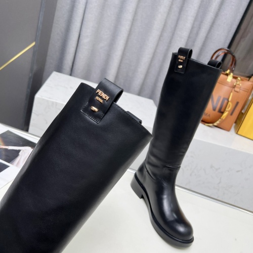 Replica Fendi Fashion Boots For Women #1258657 $150.00 USD for Wholesale