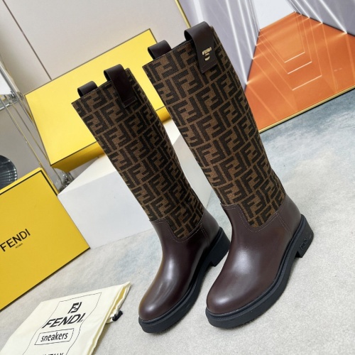 Wholesale Fendi Fashion Boots For Women #1258658 $132.00 USD, Wholesale Quality Replica Fendi Fashion Boots