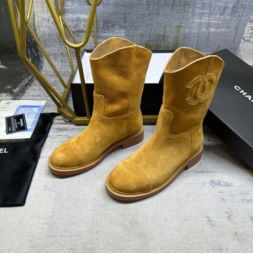 Replica Chanel Boots For Women #1258666 $108.00 USD for Wholesale