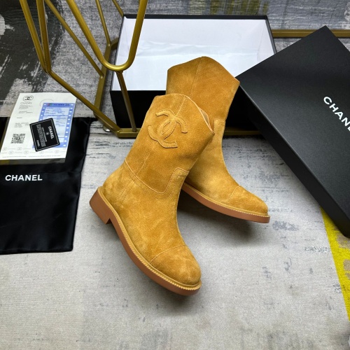 Replica Chanel Boots For Women #1258666 $108.00 USD for Wholesale