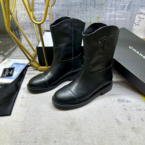 Replica Chanel Boots For Women #1258668 $108.00 USD for Wholesale