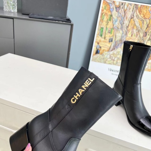 Replica Chanel Boots For Women #1258681 $115.00 USD for Wholesale