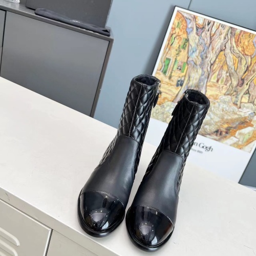 Replica Chanel Boots For Women #1258682 $115.00 USD for Wholesale