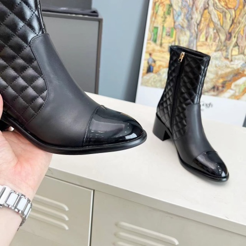 Replica Chanel Boots For Women #1258682 $115.00 USD for Wholesale