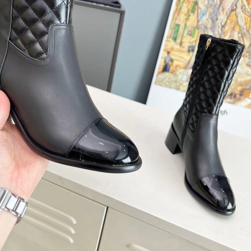 Replica Chanel Boots For Women #1258683 $115.00 USD for Wholesale