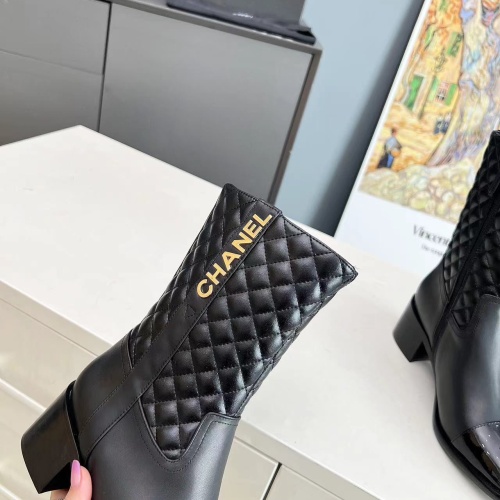 Replica Chanel Boots For Women #1258683 $115.00 USD for Wholesale