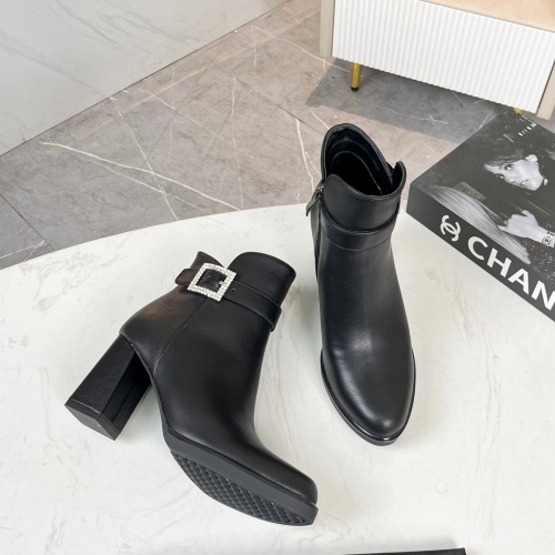 Replica Chanel Boots For Women #1258684 $98.00 USD for Wholesale