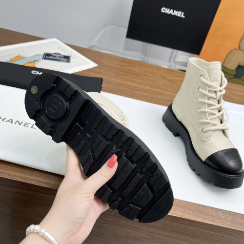 Replica Chanel Boots For Women #1258691 $105.00 USD for Wholesale