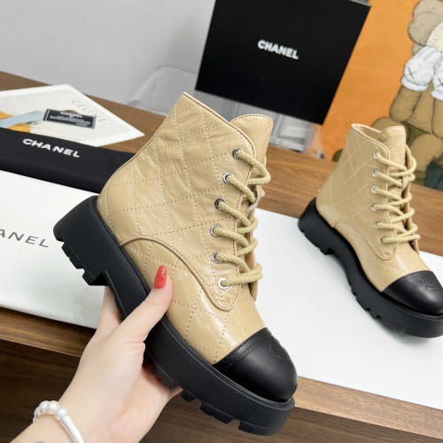 Replica Chanel Boots For Women #1258692 $105.00 USD for Wholesale