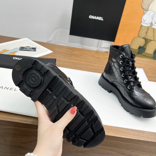 Replica Chanel Boots For Women #1258694 $105.00 USD for Wholesale