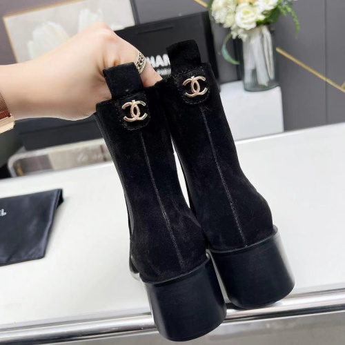 Replica Chanel Boots For Women #1258698 $102.00 USD for Wholesale