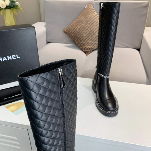 Replica Chanel Boots For Women #1258700 $140.00 USD for Wholesale