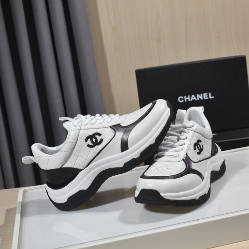 Replica Chanel Casual Shoes For Women #1258702 $112.00 USD for Wholesale