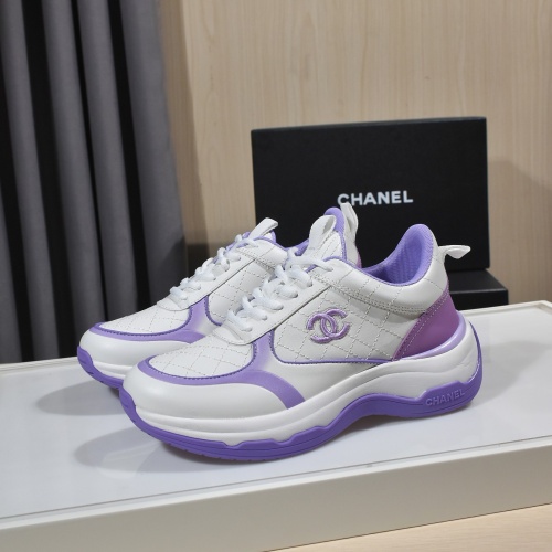 Wholesale Chanel Casual Shoes For Women #1258703 $112.00 USD, Wholesale Quality Replica Chanel Casual Shoes