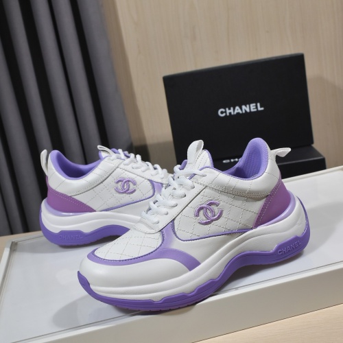 Replica Chanel Casual Shoes For Women #1258703 $112.00 USD for Wholesale