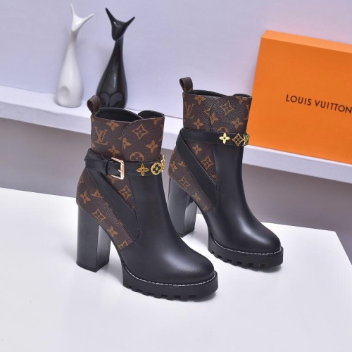 Replica Louis Vuitton Boots For Women #1258707 $98.00 USD for Wholesale