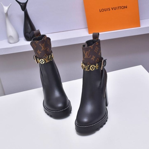 Replica Louis Vuitton Boots For Women #1258707 $98.00 USD for Wholesale