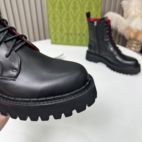 Replica Gucci Boots For Women #1258710 $115.00 USD for Wholesale