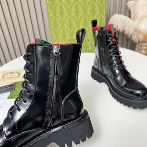 Replica Gucci Boots For Women #1258711 $115.00 USD for Wholesale