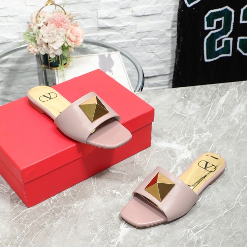 Replica Valentino Slippers For Women #1258714 $68.00 USD for Wholesale