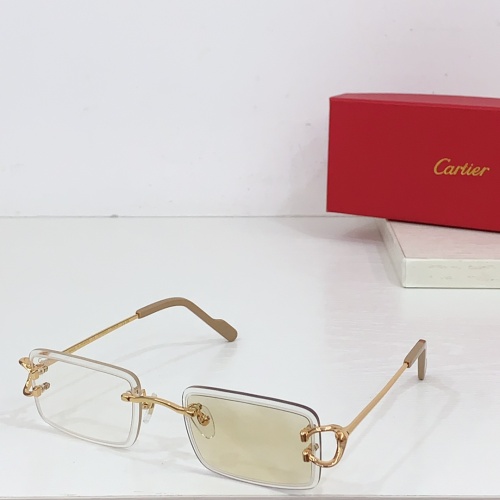 Wholesale Cartier AAA Quality Sunglassess #1258745 $68.00 USD, Wholesale Quality Replica Cartier AAA Quality Sunglassess