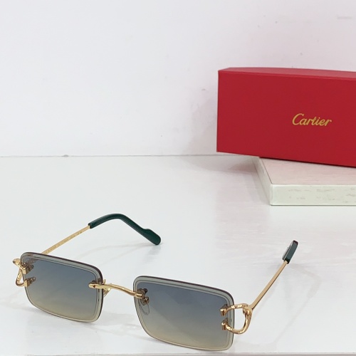 Wholesale Cartier AAA Quality Sunglassess #1258750 $68.00 USD, Wholesale Quality Replica Cartier AAA Quality Sunglassess