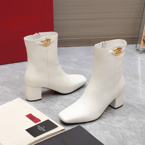 Replica Valentino Boots For Women #1258753 $130.00 USD for Wholesale