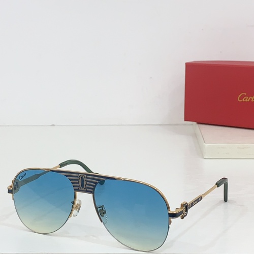 Wholesale Cartier AAA Quality Sunglassess #1258755 $52.00 USD, Wholesale Quality Replica Cartier AAA Quality Sunglassess