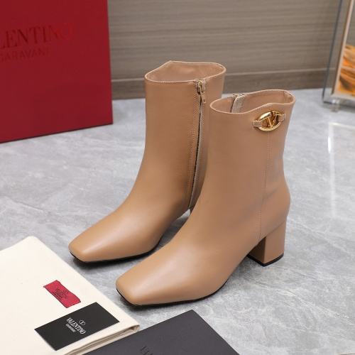 Wholesale Valentino Boots For Women #1258756 $130.00 USD, Wholesale Quality Replica Valentino Boots