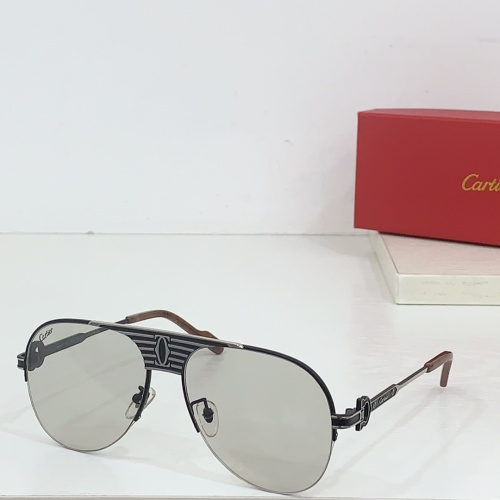 Wholesale Cartier AAA Quality Sunglassess #1258757 $52.00 USD, Wholesale Quality Replica Cartier AAA Quality Sunglassess