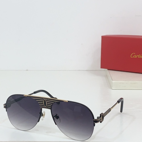 Wholesale Cartier AAA Quality Sunglassess #1258759 $52.00 USD, Wholesale Quality Replica Cartier AAA Quality Sunglassess