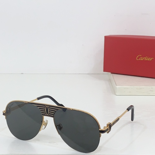 Wholesale Cartier AAA Quality Sunglassess #1258761 $52.00 USD, Wholesale Quality Replica Cartier AAA Quality Sunglassess