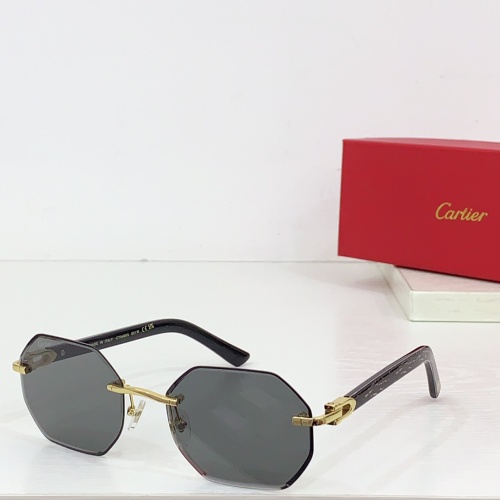 Wholesale Cartier AAA Quality Sunglassess #1258765 $60.00 USD, Wholesale Quality Replica Cartier AAA Quality Sunglassess