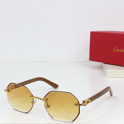 Wholesale Cartier AAA Quality Sunglassess #1258770 $60.00 USD, Wholesale Quality Replica Cartier AAA Quality Sunglassess