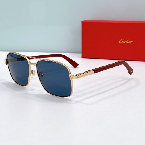 Wholesale Cartier AAA Quality Sunglassess #1258775 $48.00 USD, Wholesale Quality Replica Cartier AAA Quality Sunglassess