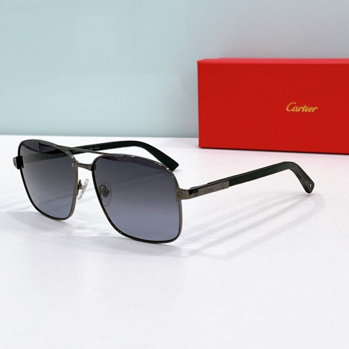 Wholesale Cartier AAA Quality Sunglassess #1258776 $48.00 USD, Wholesale Quality Replica Cartier AAA Quality Sunglassess