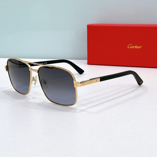 Wholesale Cartier AAA Quality Sunglassess #1258777 $48.00 USD, Wholesale Quality Replica Cartier AAA Quality Sunglassess